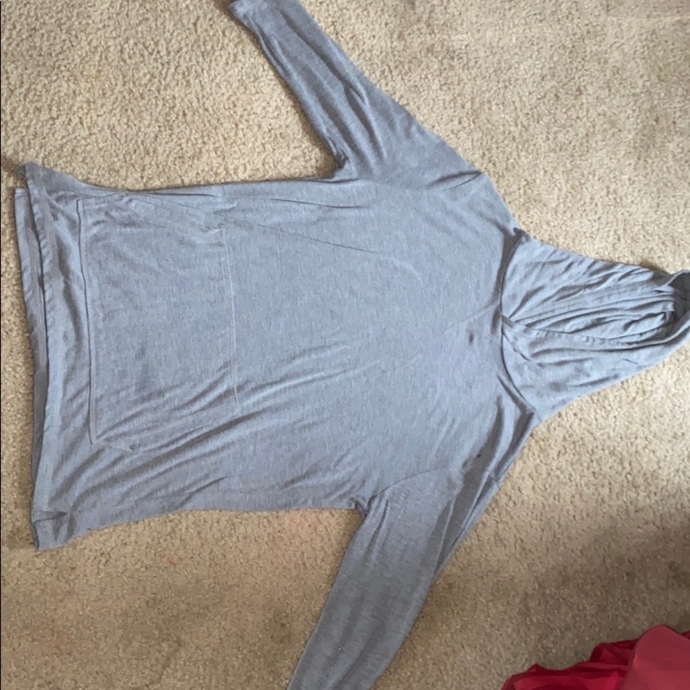 Moshuma grey hoodie